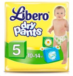 Подгузники-трусики 32 шт. Libero Драй Пэнтс макси плюс 10-14 кг