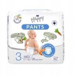 Подгузники-трусики 14+14 шт. Bella бэби хэппи миди 6-11 кг р. 3