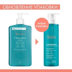 Гель Avene Клинанс очищающий матирующий 400 мл