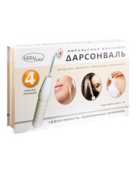 Дарсонваль, Gezatone (Жезатон) Biolift4 118 (BT-118) арт. 1303103M Биолифт4 118 массажер импульсный для лица тела и волос 4 насадки