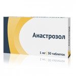 Анастрозол, таблетки покрытые пленочной оболочкой 1 мг 10 шт