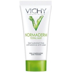 Гель Vichy Нормадерм Тотал Мат освежающий увлажняющий против жирного влажного блеска 30 мл