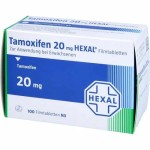 Тамоксифен Гексал, таблетки покрытые оболочкой пленочной 20 мг 100 шт