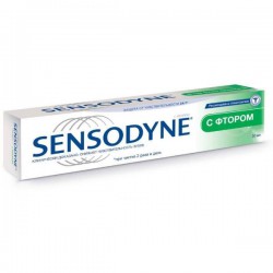 Зубная паста Sensodyne F с фтором 50 мл