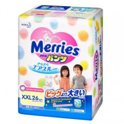 Подгузники-трусики 26 шт. Merries 15-28 кг