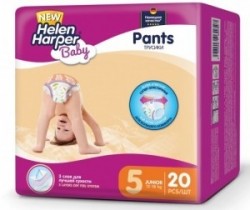 Подгузники-трусики 20 шт. Helen Harper пантс джуниор 12-18 кг
