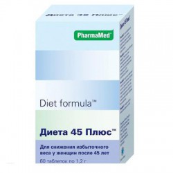Леди'С, таблетки 60 шт формула диета 45 плюс