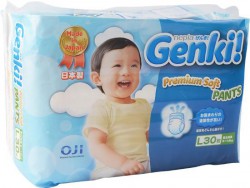 Подгузники-трусики 30 шт. Genki 9-14 кг р. L