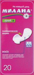 Прокладки женские Милана доулс драй 20 шт.