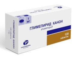 Глимепирид-Канон табл. 1 мг 120 шт.